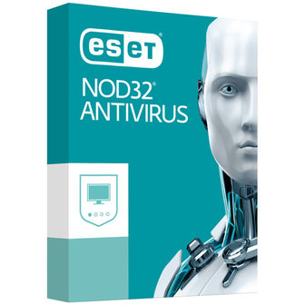 Renouvellement Antivirus NOD32 2PC's 1an - Version électronique
