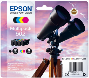 Epson Multipack 4-colours 502 Ink C13T02V64010